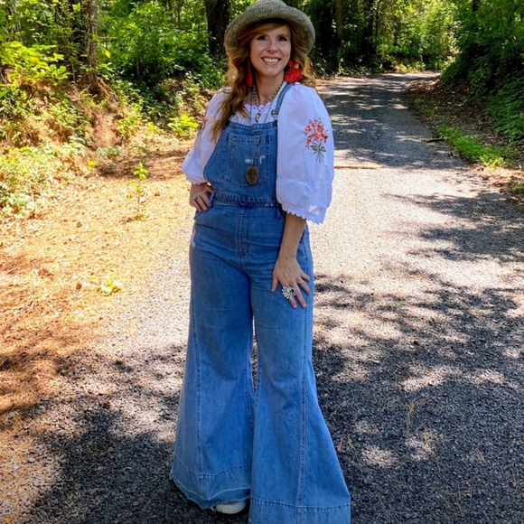Show Me Your Mumu flared overalls - Picture 5 of 5